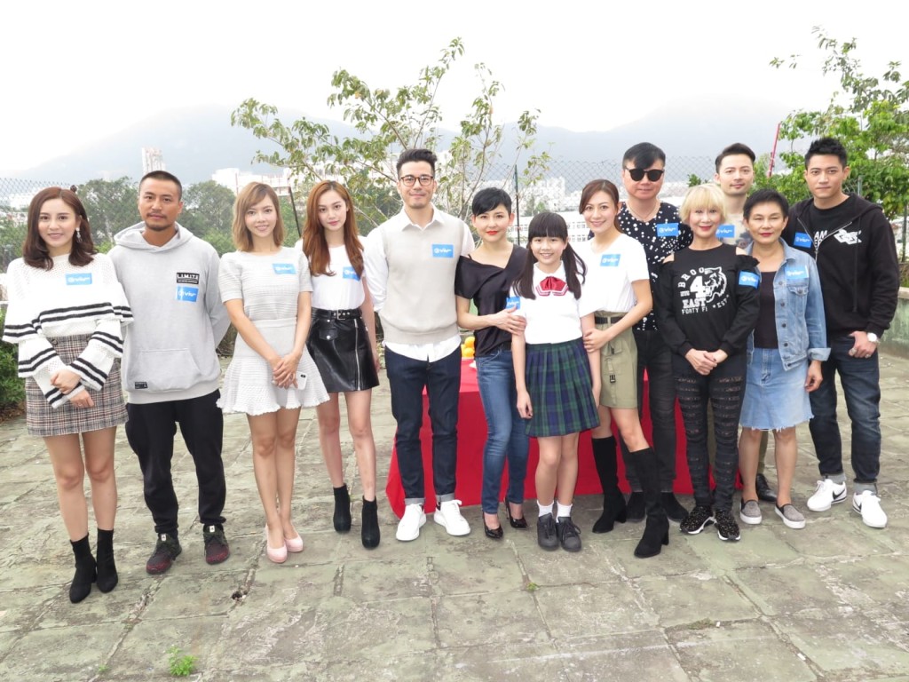 ViuTV劇集《好人好姐》人員舉行拜神儀式。