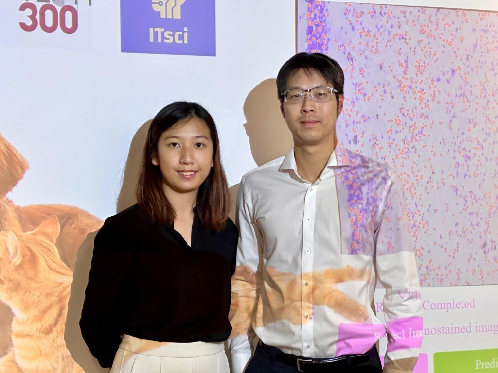 有本地初創公司利用人工智能(AI)技術,縮短診斷動物淋巴瘤細胞的時間。 有本地初創公司利用人工智能(AI)技術,縮短診斷動物淋巴瘤細胞的時間。