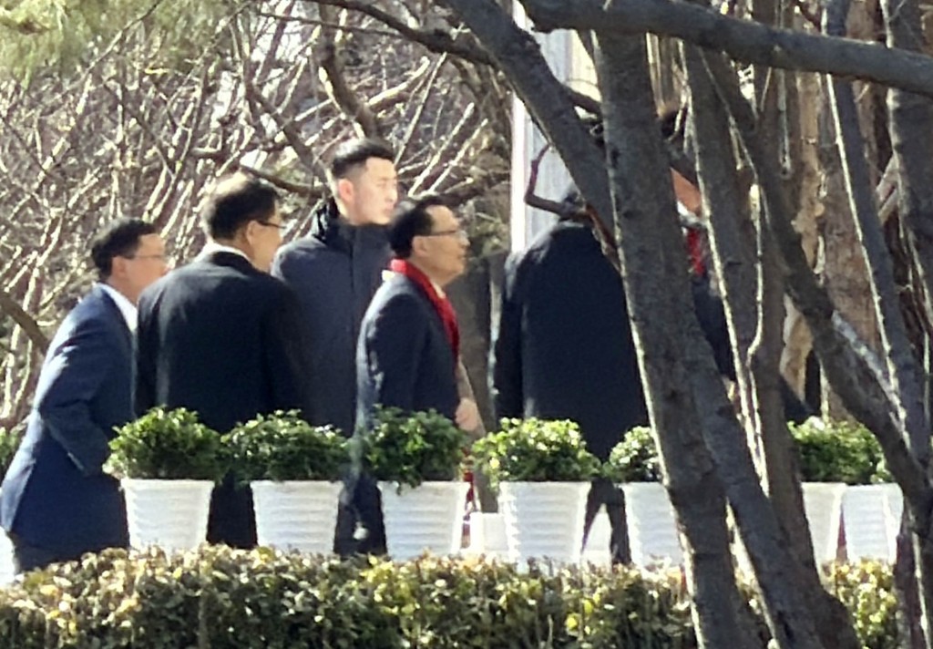 港澳地區全國人大代表、全國政協委員今午（3日）到中央港澳工作辦公室、國務院港澳事務辦公室座談交流。郭詠欣攝