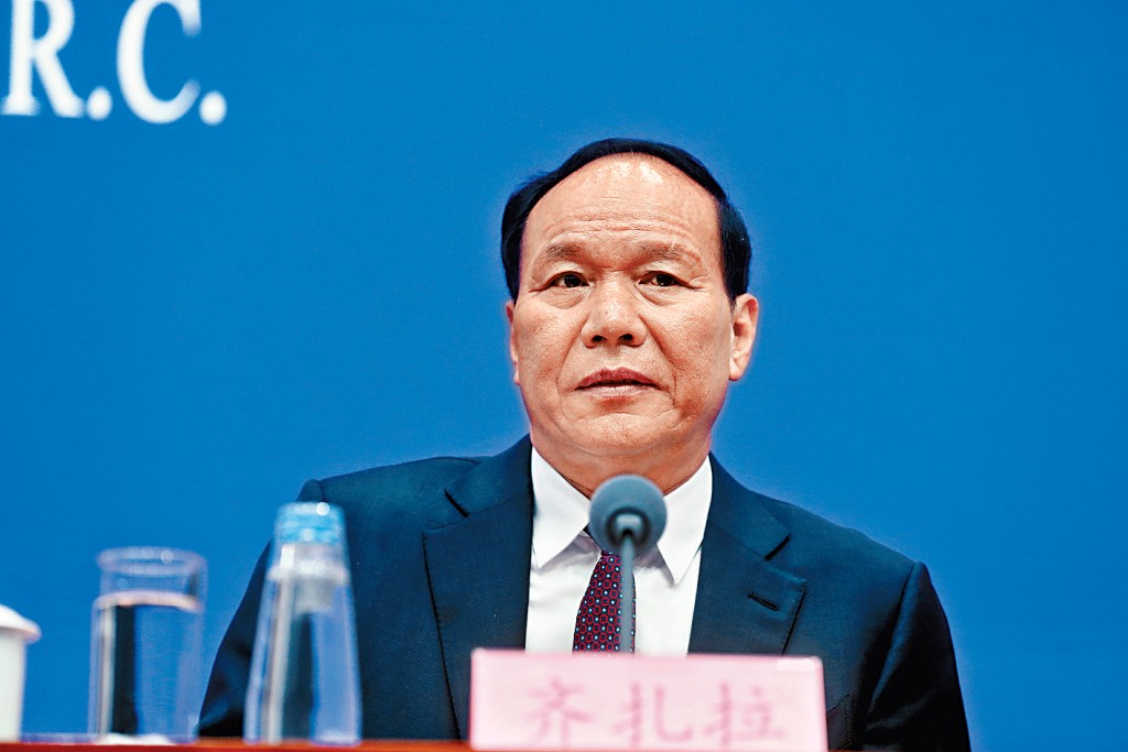 原西藏自治區政府主席齊扎拉。