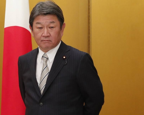 日本外相茂木敏充。AP