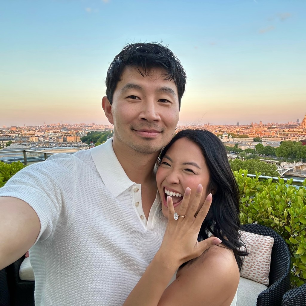 劉思慕宣布求婚成功。 劉思慕宣布求婚成功。