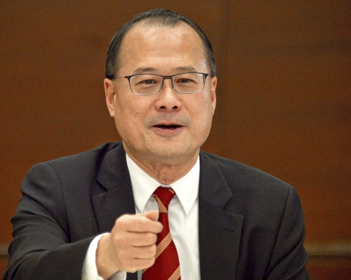 香港中華總商會會長蔡冠深。資料圖片