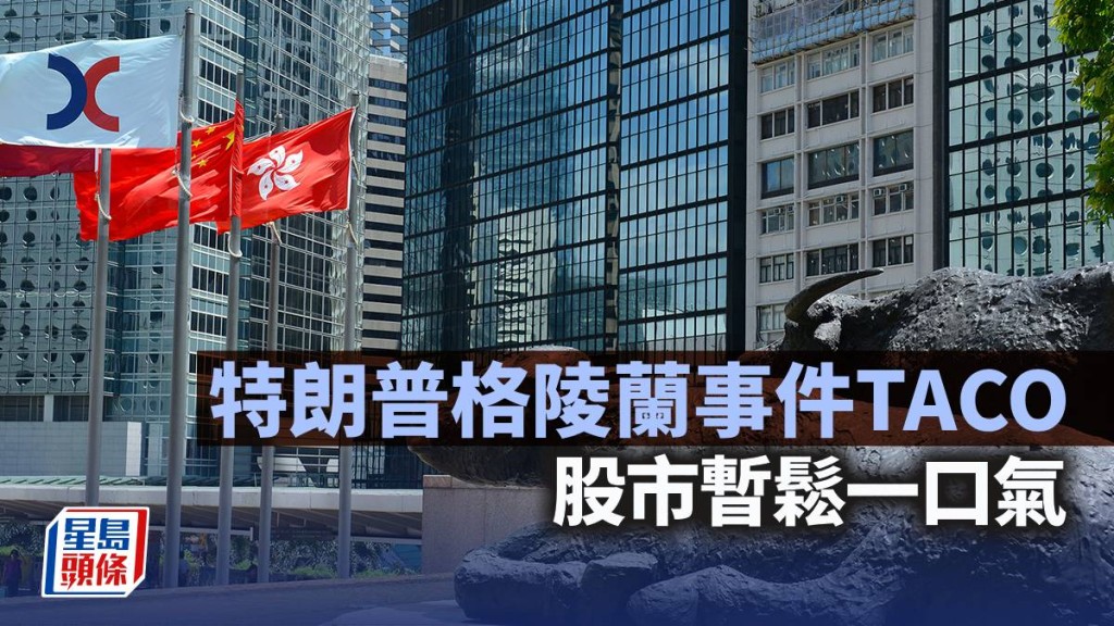 特朗普格陵蘭事件TACO 股市暫鬆一口氣｜古天后