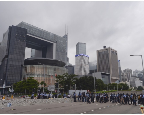 立法會取消紅色警示。資料圖片