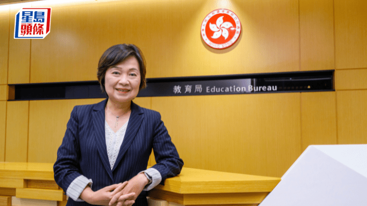 蔡若蓮認為本港高中學額充 裕，毋須擔心學生來港插班時 找不到學位。資料圖片 