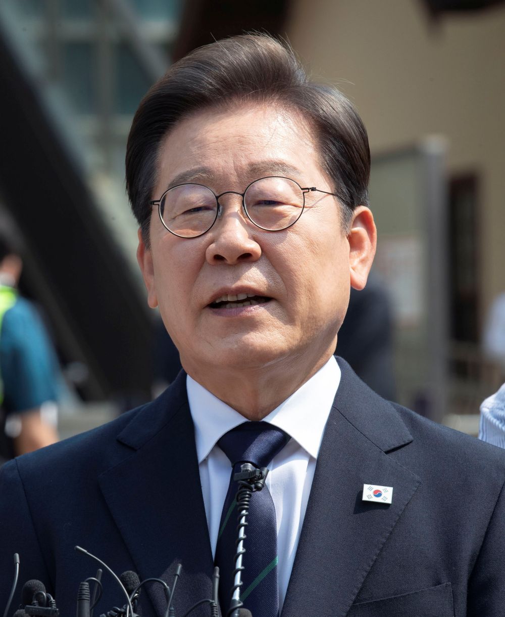 共同民主黨黨首李在明。 路透社