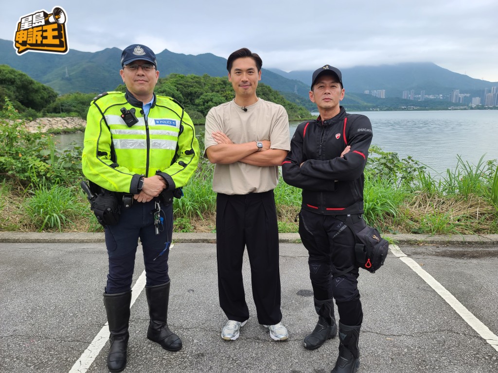二人將接受《星島申訴王》主持Bryan考驗,展示他們駕駛電單車的技巧,並示範何謂安全駕駛。 二人將接受《星島申訴王》主持Bryan考驗,展示他們駕駛電單車的技巧,並示範何謂安全駕駛。