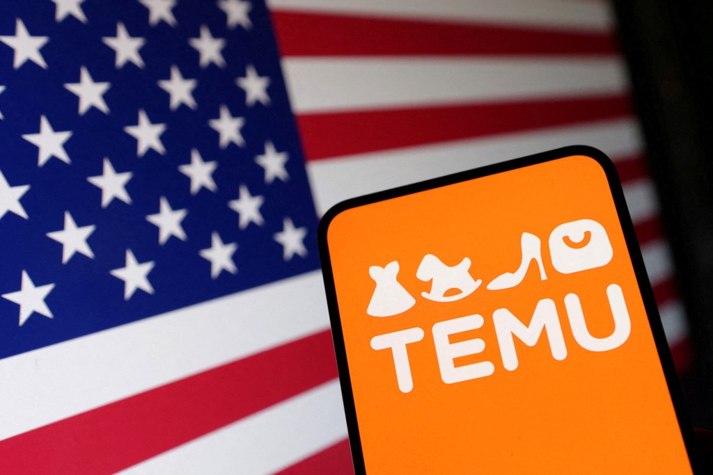Temu被指肯塔基州指控販售大量使用未經授權知識產權的商品。路透社