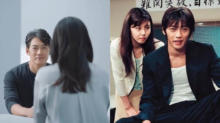 反町隆史與太太松嶋菜菜子在最新的廣告中罕有同框。