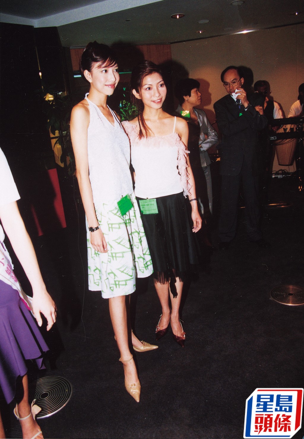 鍾沛枝（左）加入TVB後主要做主持。
