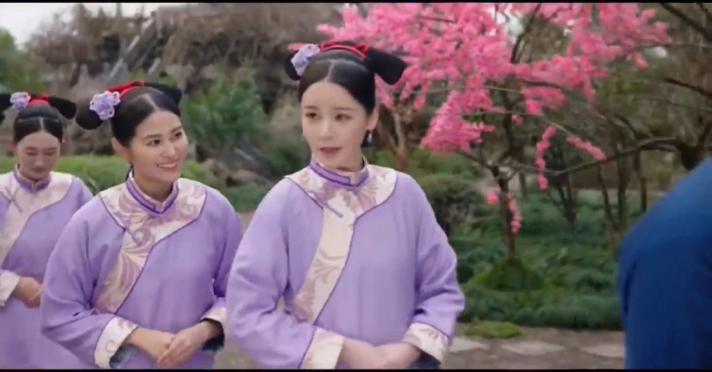 王寶葆（右二）曾演出內地劇《奇門密探》。 