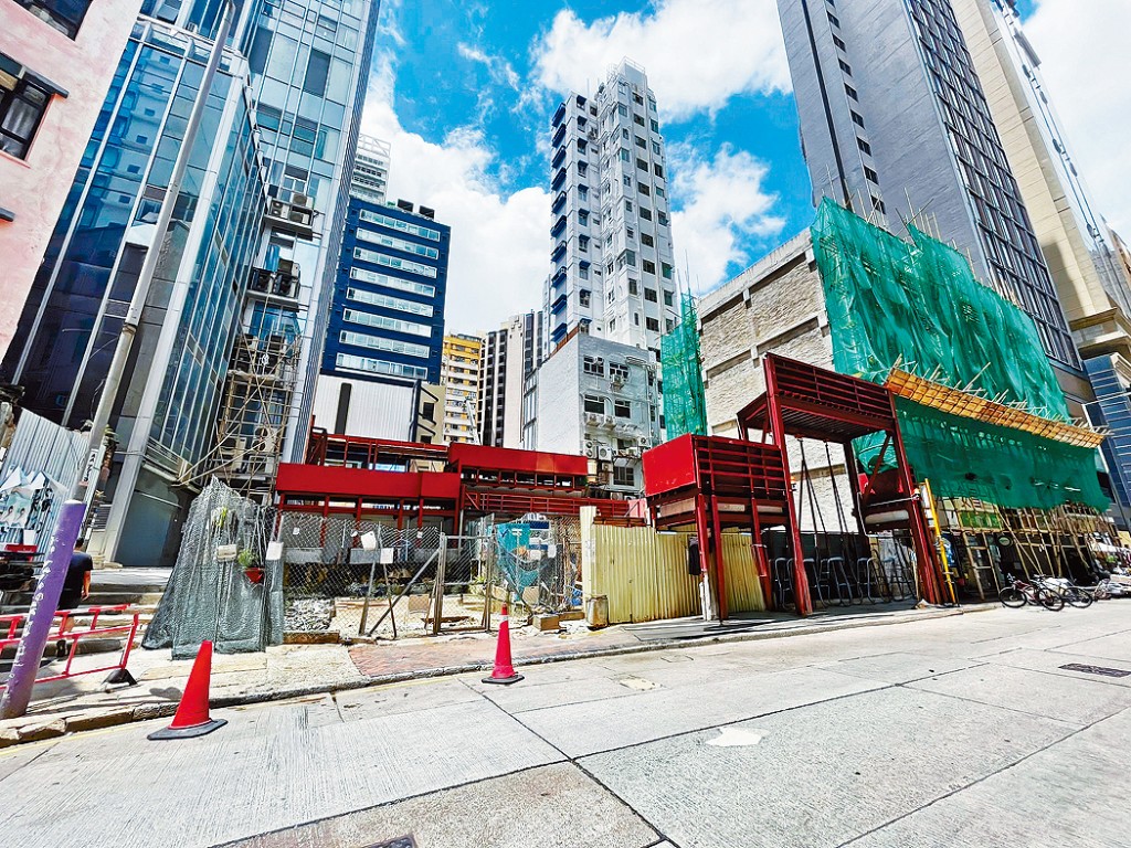 尖沙咀金巴利街一個地盤,以4700萬易手。 尖沙咀金巴利街一個地盤,以4700萬易手。