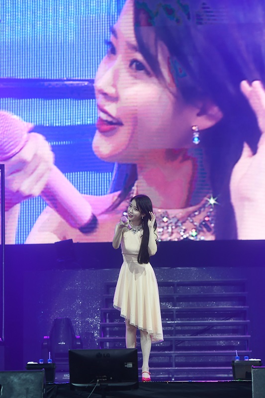IU去年來港演出。