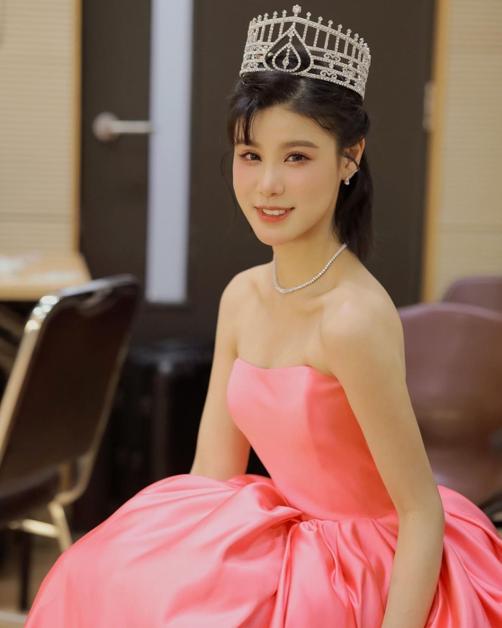 古佩玲是《2019年度香港小姐竞选》季军。