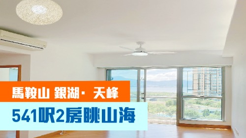 馬鞍山銀湖.天峰8座低層F室,實用面積541方呎,現時叫租17000元。