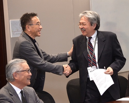 田北俊表示,他與黨內兩名選委鍾國斌及周梁淑儀,都是提名曾俊華參選。
