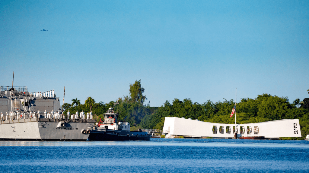紀念活動在夏威夷舉行。美聯社