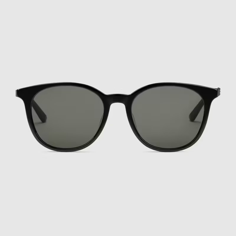 Gucci Low nose bridge fit round-frame sunglasses(網上圖片)