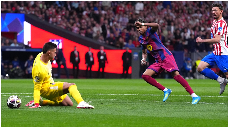 拉明耶馬近兩場合共貢獻入球助攻各2。AP