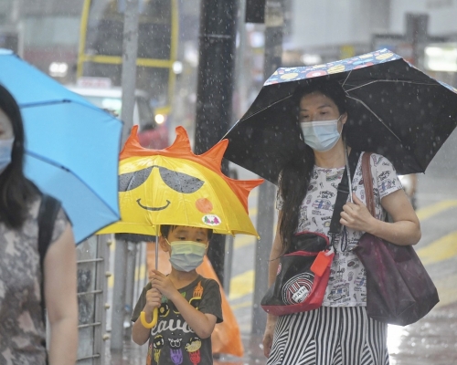 低壓區會在周末及下周初為華南沿岸帶來不穩定天氣。資料圖片