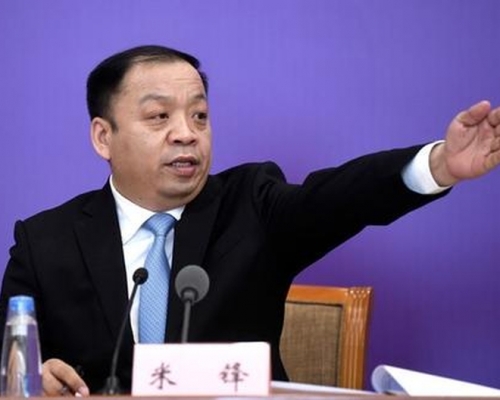 國家衛生健康委新聞發言人米鋒。(網圖)