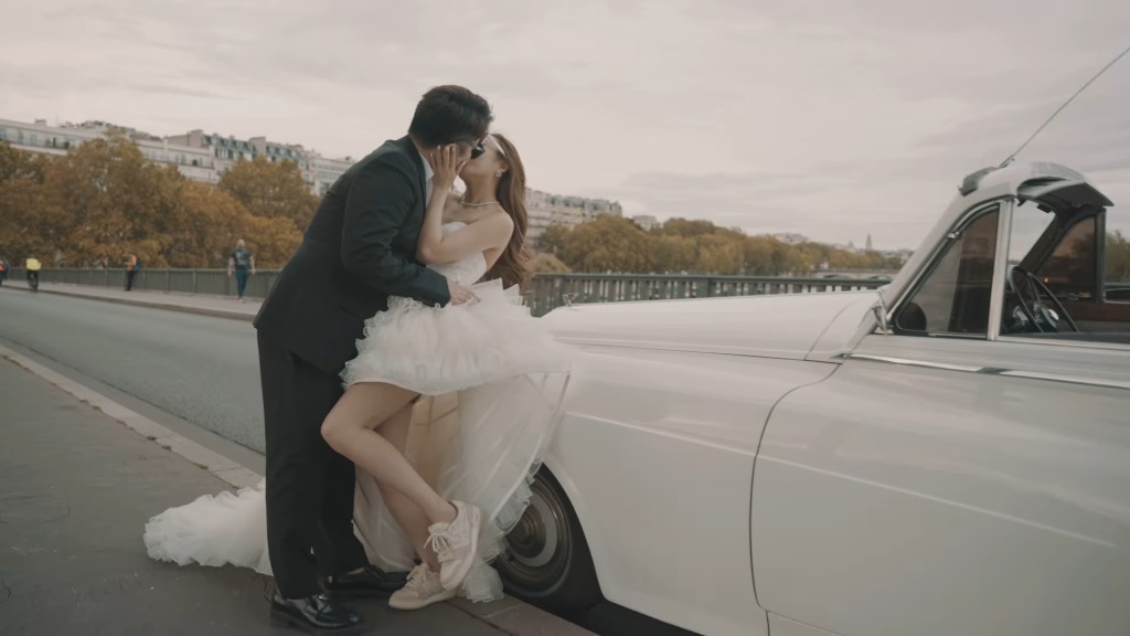 David Ma與Tina Yan到歐洲拍MV。