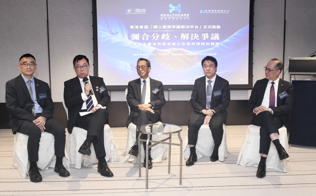 行政會議成員高永文表示平台會保密處理糾紛。 行政會議成員高永文表示平台會保密處理糾紛。