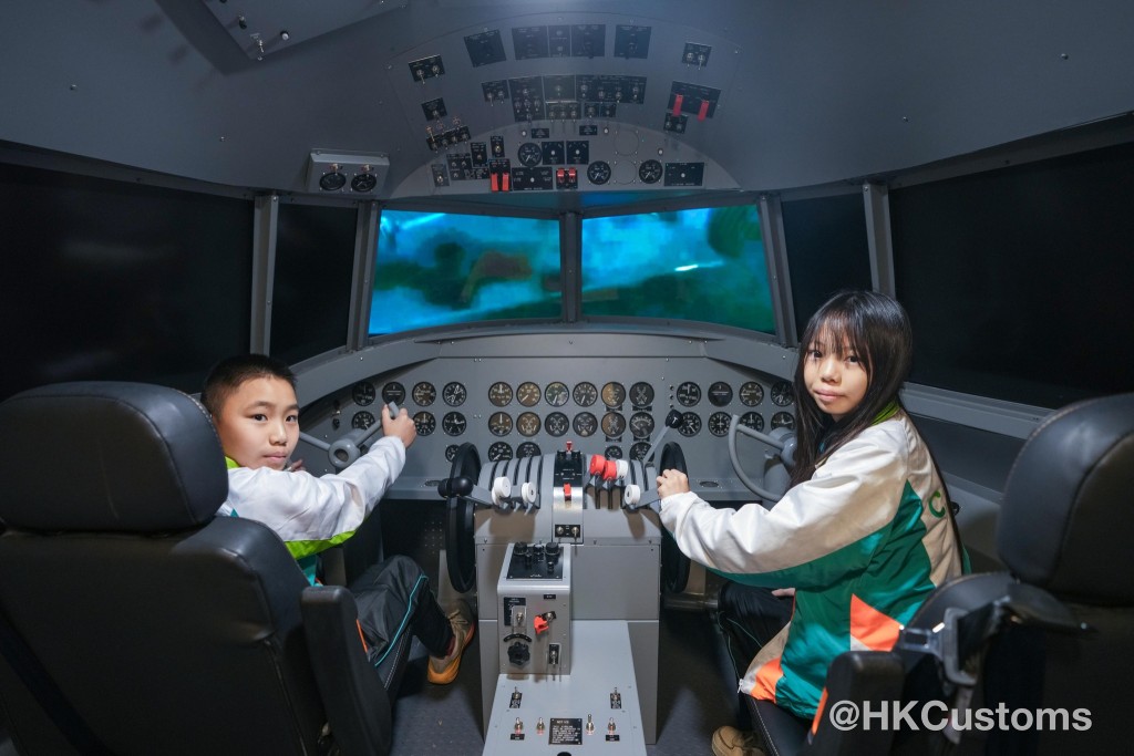 Customs YES會員在今次文化探索之旅，曾到「兩航起義」主題展館及空中客車（天津）總裝有限公司。香港海關FB圖片