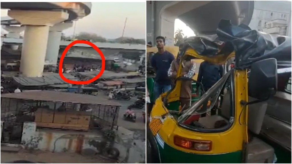 国际风筝节｜一家三口骑车被风筝线缠上，飞出21米高架桥身亡。