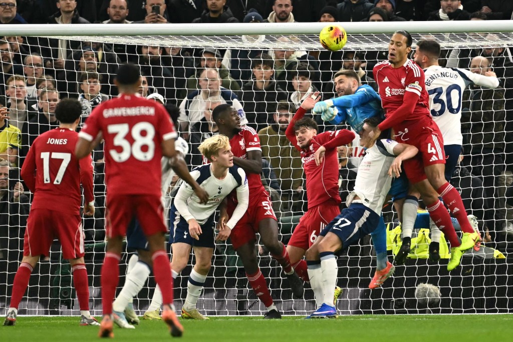 維卡里奧或會離開熱刺。法新社