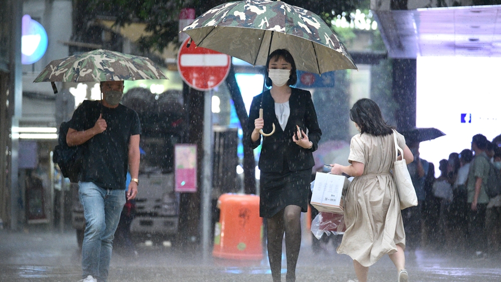 強雷雨帶可能未來兩三小時影響本港。資料圖片