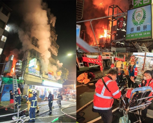 台北市龍江路凌晨傳出火警造成1死7傷。(網圖)