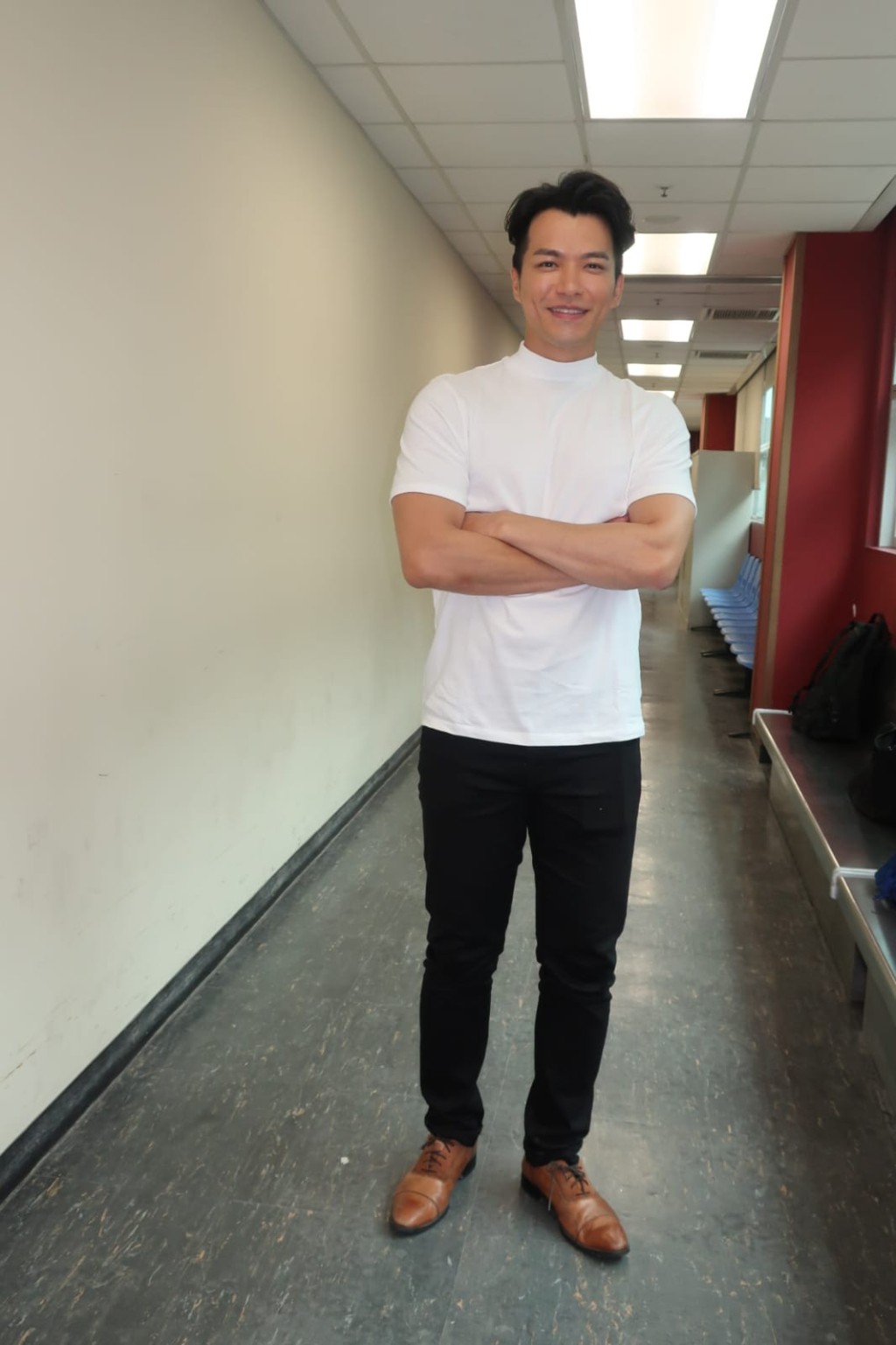 許家傑接下來沒兼其他劇，可專心拍好《愛．回家之開心速遞》。