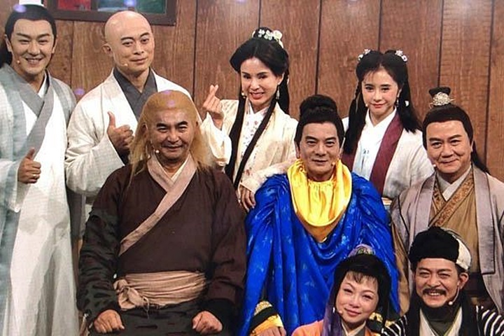 早前《天龍八部》演員在節目中重聚。