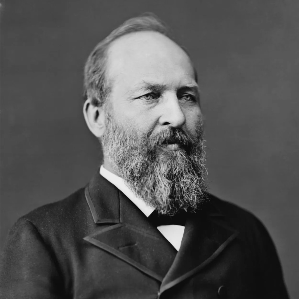 总统詹姆斯·加菲尔德（James Abram Garfield，1831-1881）是第二位被暗杀的总统。