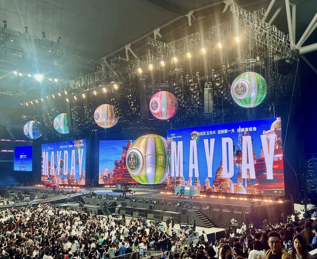 台灣人氣樂曲去年5月來港演出。羅淑珮FB圖片