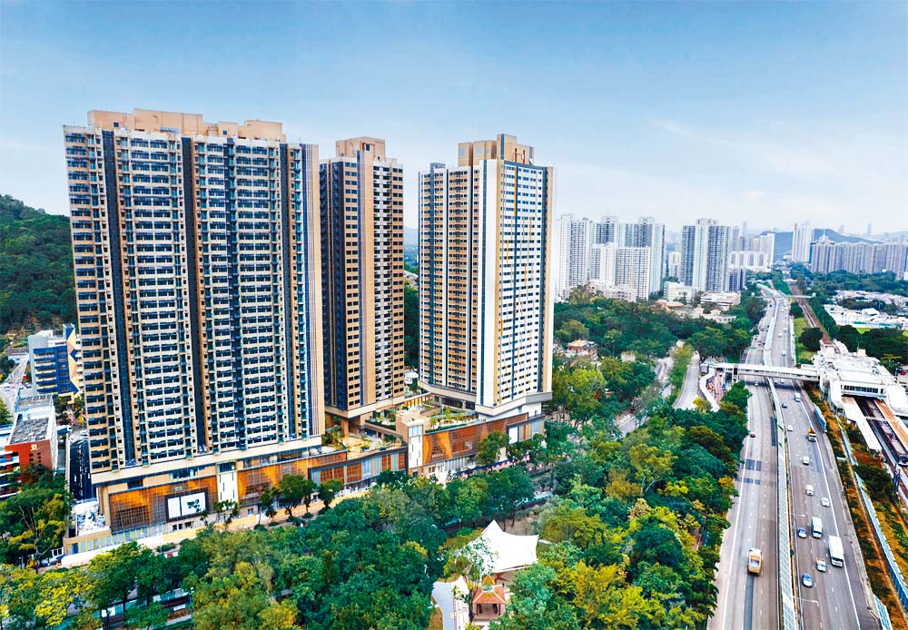 粉嶺「樂嶺都匯」採用綜合發展模式，融合不同房屋類型及安老配套，成為全港首個獲「長者友善樓宇」認證項目。