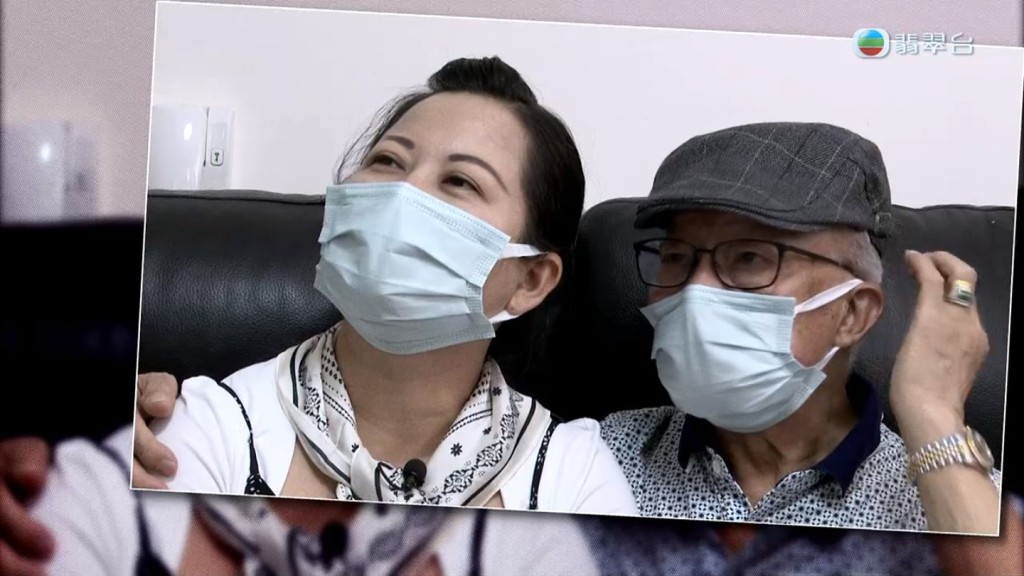 何伯与何太昨晚（28日）再接受TVB节目《东张西望》访问。