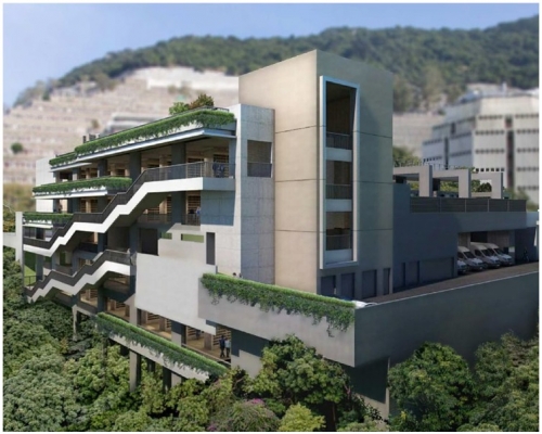 柴灣歌連臣角道用地當局計畫興建一座骨灰安置所大樓。