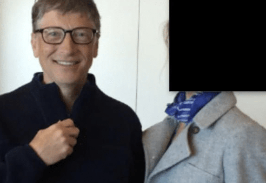 司法部早前釋出的愛潑斯坦檔案中,有蓋茨與女子的合照。 司法部早前釋出的愛潑斯坦檔案中,有蓋茨與女子的合照。