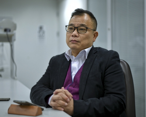 警察員佐級協會主席林志偉。 資料圖片