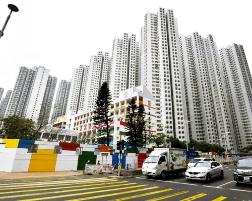 一名男子疑下午在將軍澳富康花園墮樓身亡。資料圖片