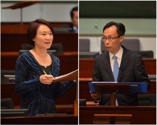 對於李慧琼的建議,聶德權指暫不考慮實行電子點票。