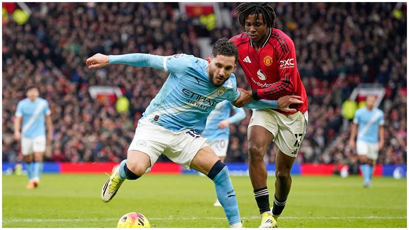 被哥迪奥拿誉为天才的卓基，今季英超已作出10次助攻。AP