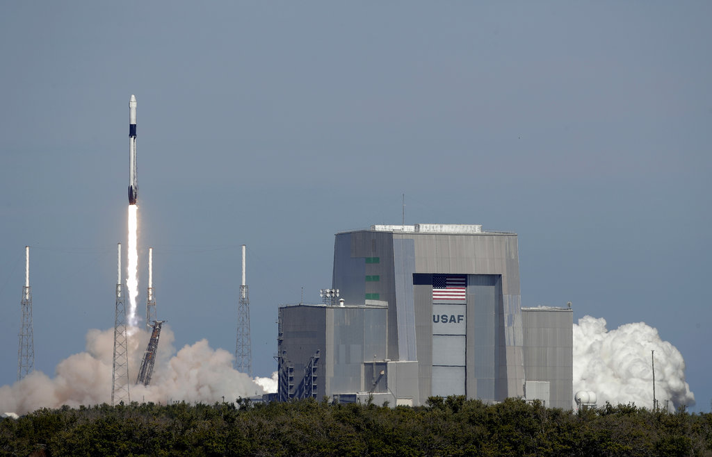 火箭发射过程十分顺利。AP