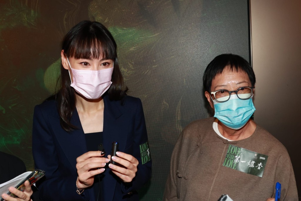 許鞍華大讚Isabella的表現,希望對方之後拍更多電影。