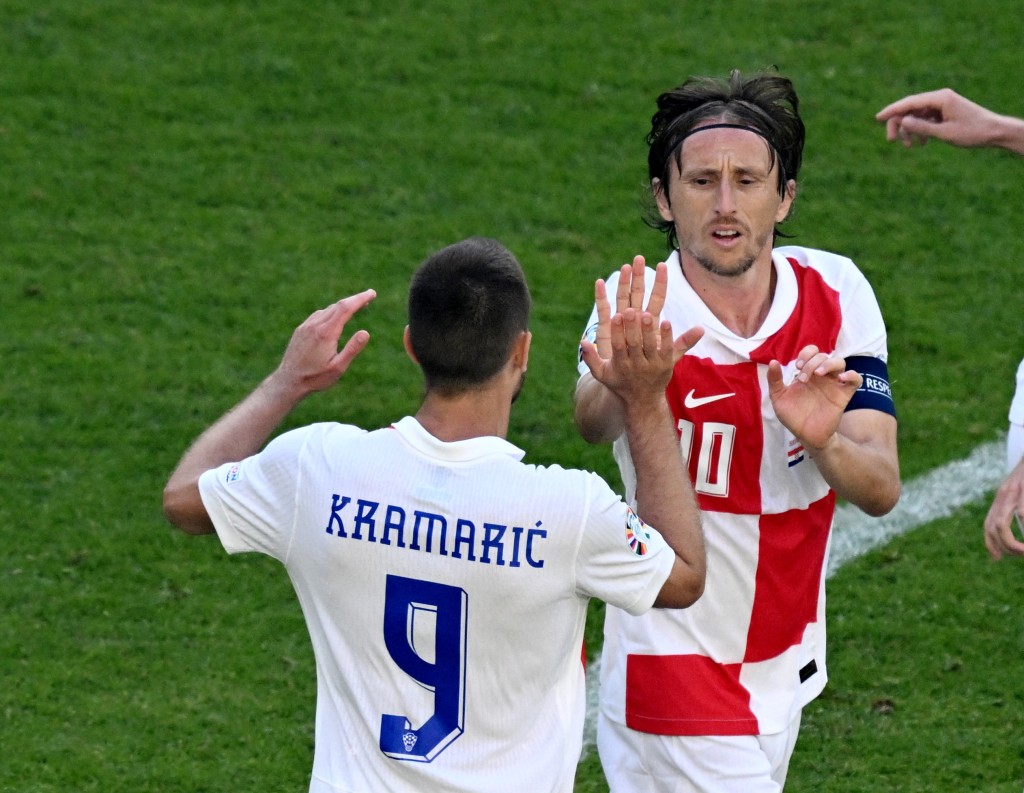 克羅地亞今場一度反超前，卡拉馬歷為球隊攻入第一球。Reuters