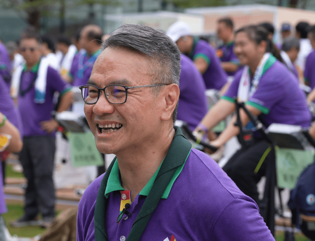 香港童軍總會香港總監黎偉生博士，感謝善德基金會的悉心策劃，讓童軍成員有機會參與這項盛事。