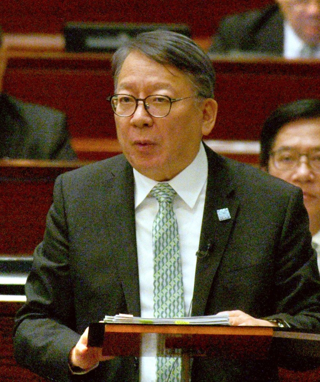 政務司司長陳國基作總結發言。何健勇攝 政務司司長陳國基作總結發言。何健勇攝